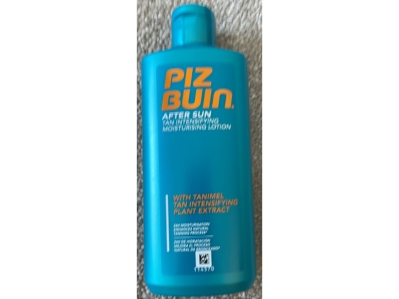 Piz Buin After Sun Tan Intensifying Moisturizing Lotion, 200 mL
