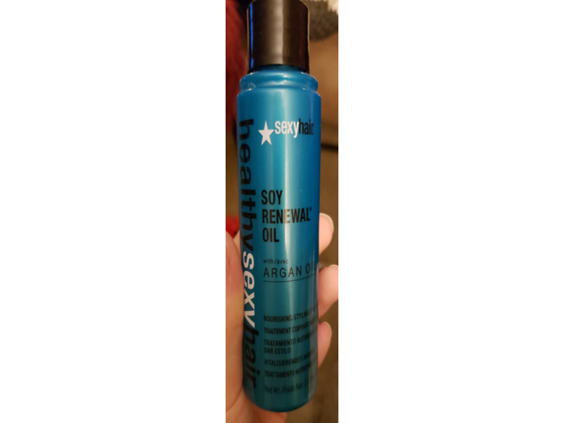 Healthy Sexy Hair Soy Renewal Oil, Argan Oil, 3.4 fl oz/100 mL