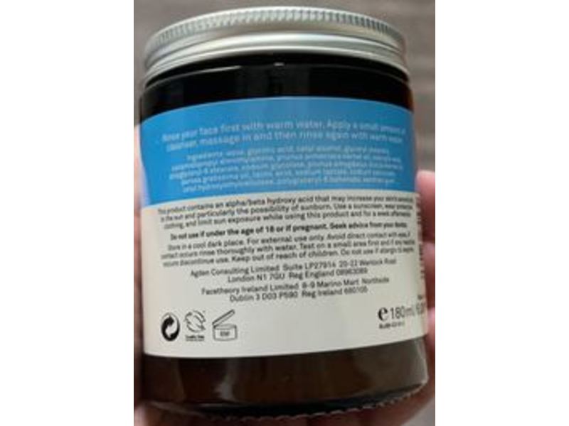 Facetheory Clarifying Cleanser, Unscented, 180 mL