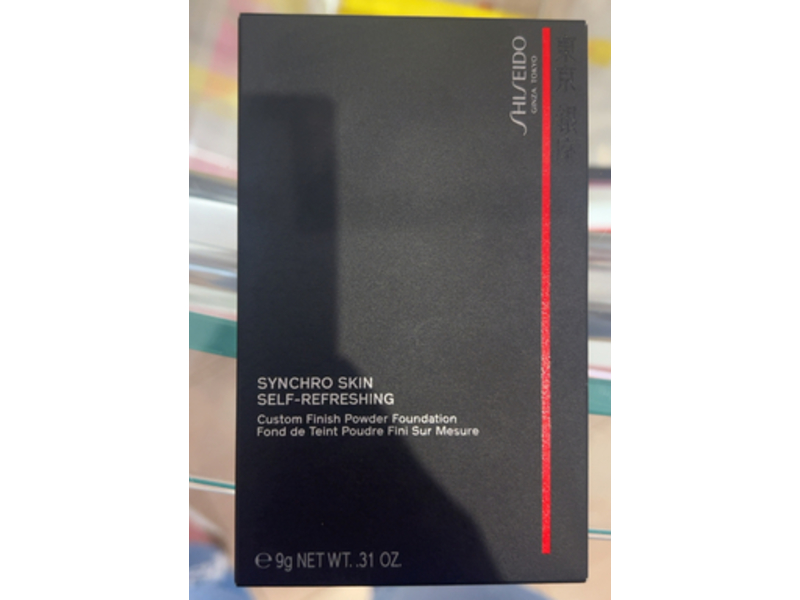 Shiseido Synchro Skin Self-Refreshing Custom Finish Powder Foundation, 130 Opal, 0.31 oz/9 g