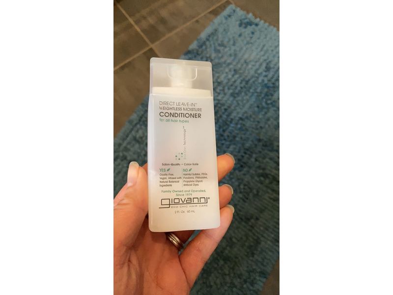 Direct Leave-In Weightless Moisture Conditioner 2 fl Ounce (60 ml) Liquid