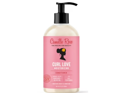 Camille Rose Curl Love Moisturizing Conditioner, Avacado + Olive Oil, 12 fl oz/355 mL