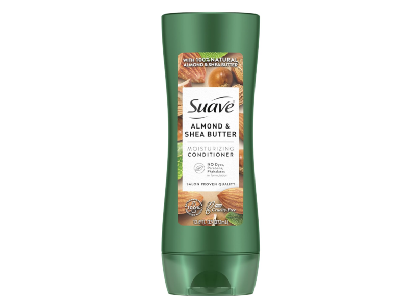 Suave Moisturizing Conditioner, Almond & Shea Butter, 12.6 fl oz/373 mL