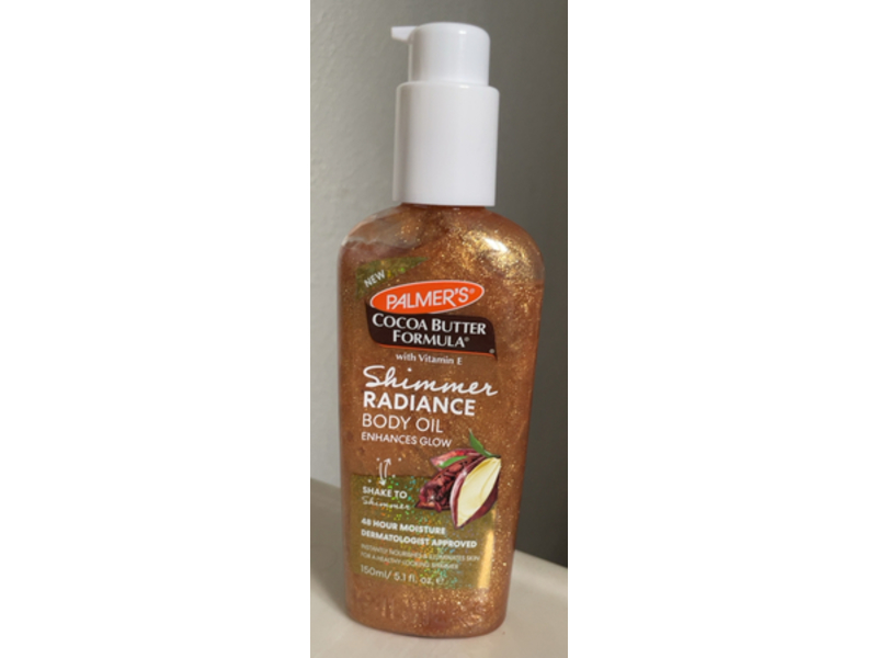 Palmer's Cocoa Butter Formula Shimmer Radiance Body Oil, 5.1 fl oz/150 mL