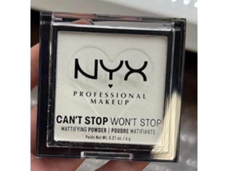 Nyx Professional Makeup Can't Stop Won't Stop Mattifying Powder, 11 Brightening Translucent, 0.21 oz/6 g
