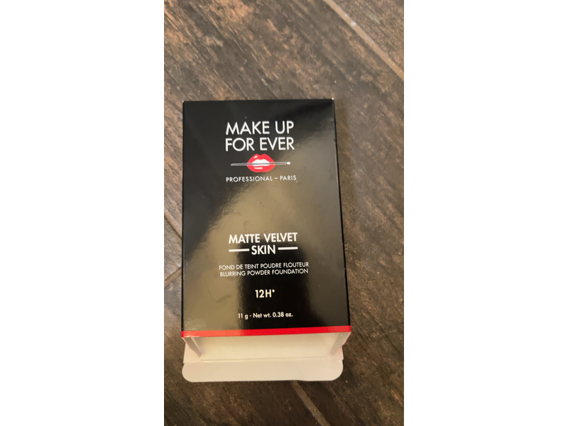 Make Up For Ever Matte Velvet Skin Compact Powder, Marble, 0.38 oz/11 g