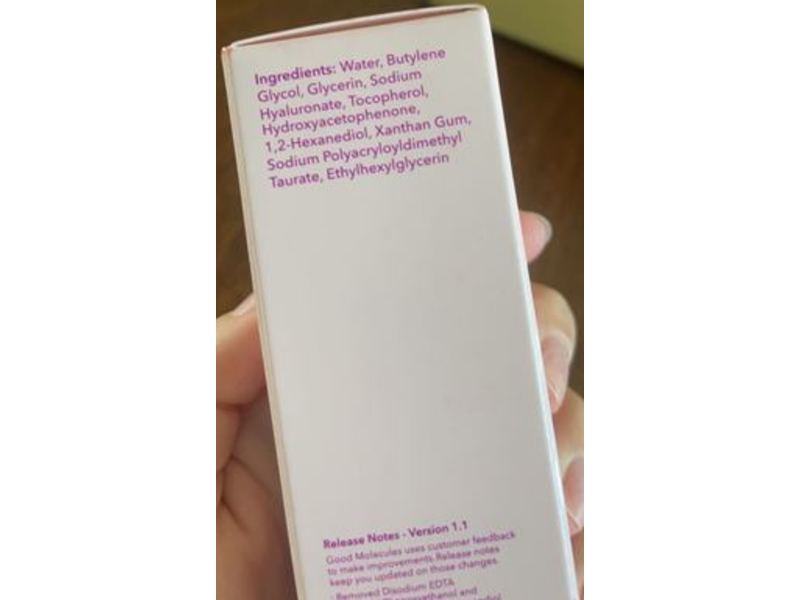 Good Molecules Hyaluronic Acid Serum, 1 oz/30 mL