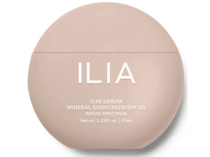 ILIA Sun Serum Mineral Sunscreen, Med Deep, SPF 50, 1.52 fl oz/45 mL
