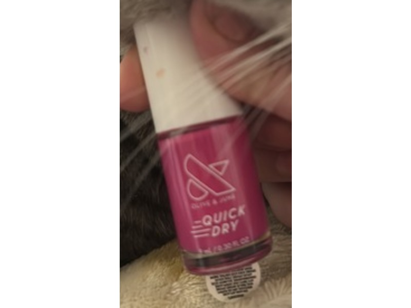 Olive & June Quick Dry Nail Polish, Wildest Magenta Purple, 0.30 fl oz/9 mL
