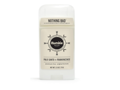 Humble Simple And True Nothing Bad Deodorant, Palo Santo And Frankincense, 2.5 fl oz/70 g