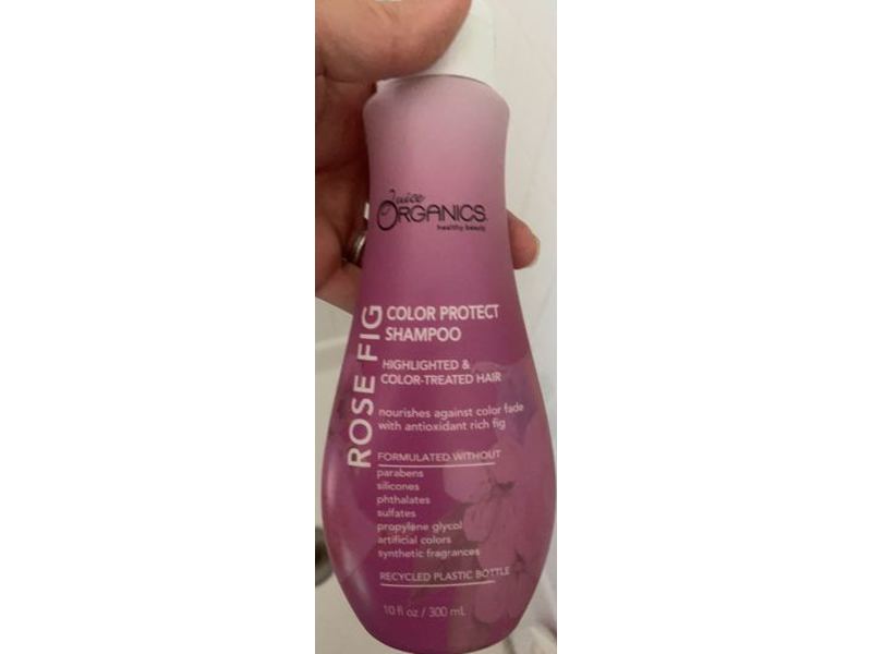 Juice Organics Color Protect Shampoo, Rose Fig, 10 fl oz/300 mL