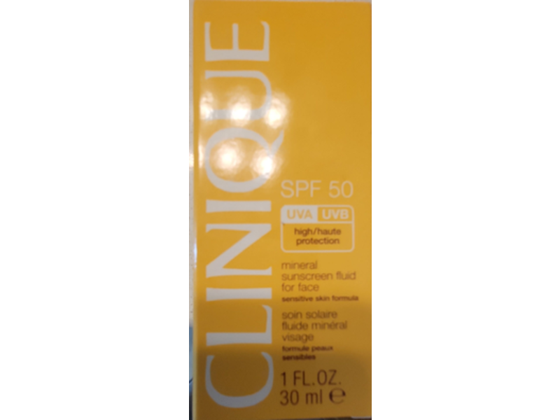 Clinique Sunscreen, SPF 50, 1 fl oz/30 mL