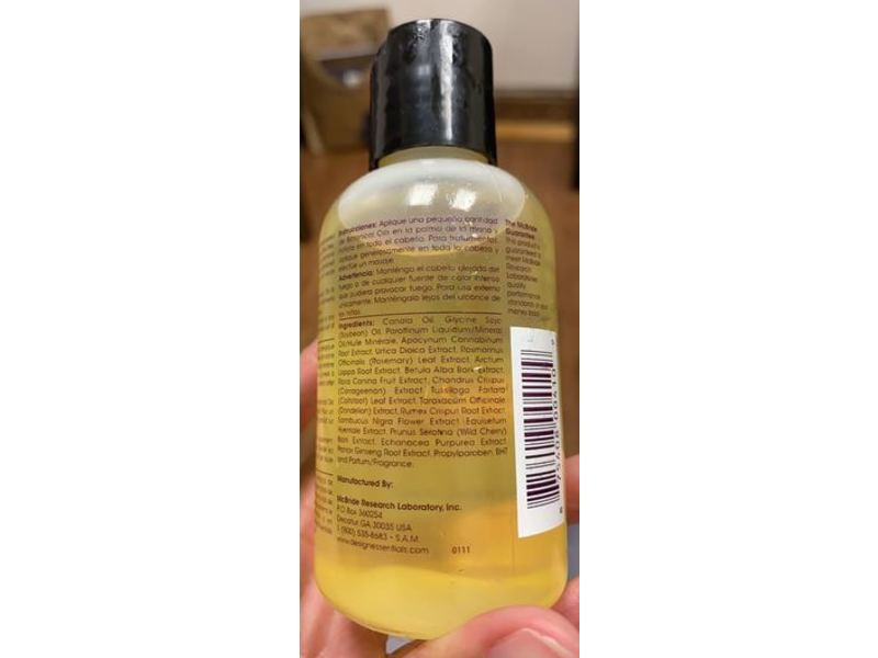 Design Essentials Botanical Oils Hair And Body Moisturizer, 4 fl oz/118 mL