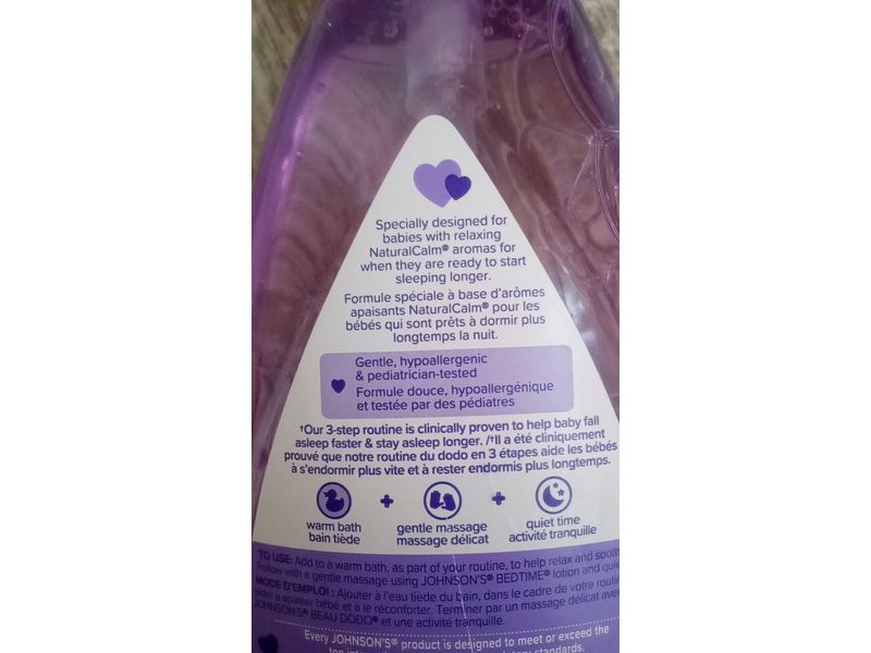 Johnsons Bedtime Baby Bath Wash, 800 mL