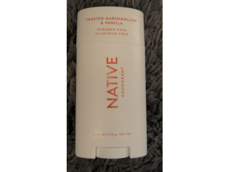 Native Deodorant, Toasted Marshmallow & Vanilla, 2.65 oz/75 g