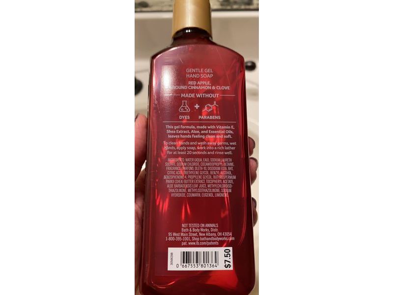 Bath & Body Works White Barn Tis The Season Gentle Gel Hand Soap, 8 fl oz/236 mL