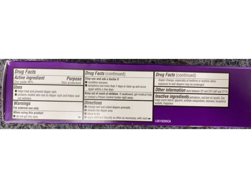 CVS Health Maximum Strength Diaper Rash Ointment, Zinc Oxide 40%, 4 oz/113 g