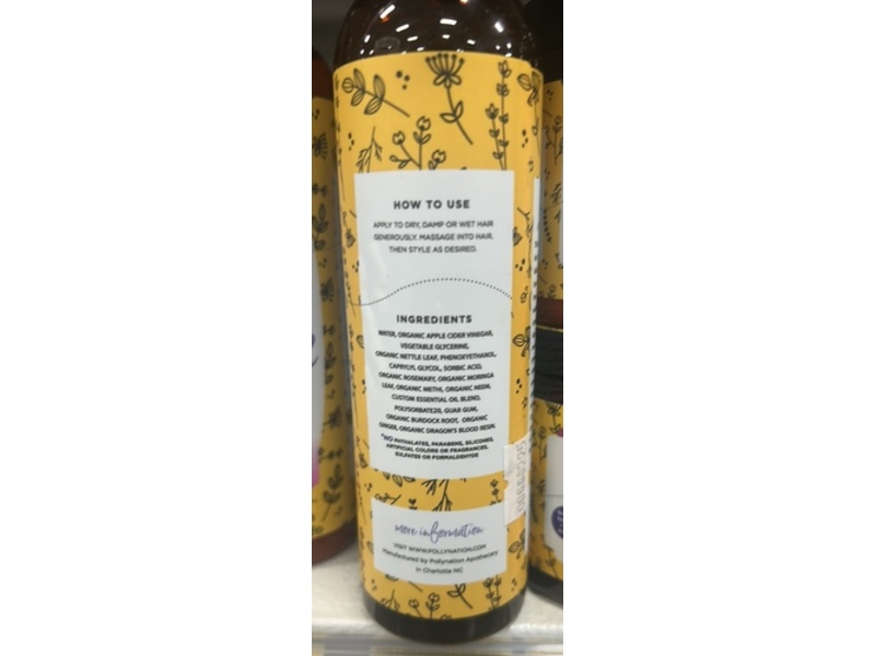 Pollynation Strengthening & Stimulate Hair Tonic, 8 fl oz