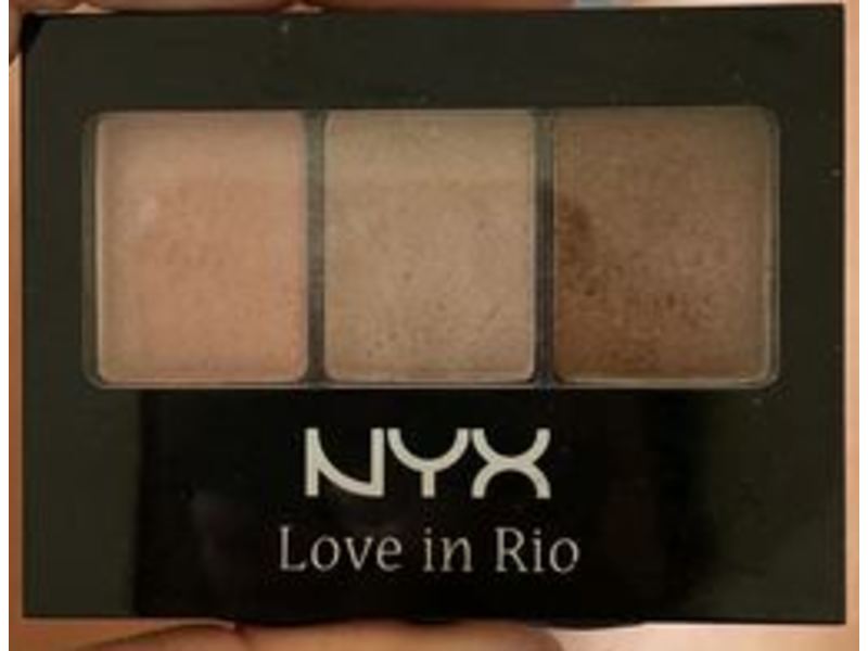 Nyx Professional Makeup Love In Rio Eye Shadow Palette, Segredos De Giselle, 0.035 oz/1 g