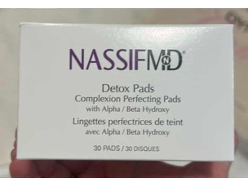 NassifMD Detox Complexion Perfecting Pads, 30 Count