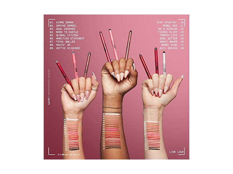 NYX Line Loud Lip Liner, Born To Hustle