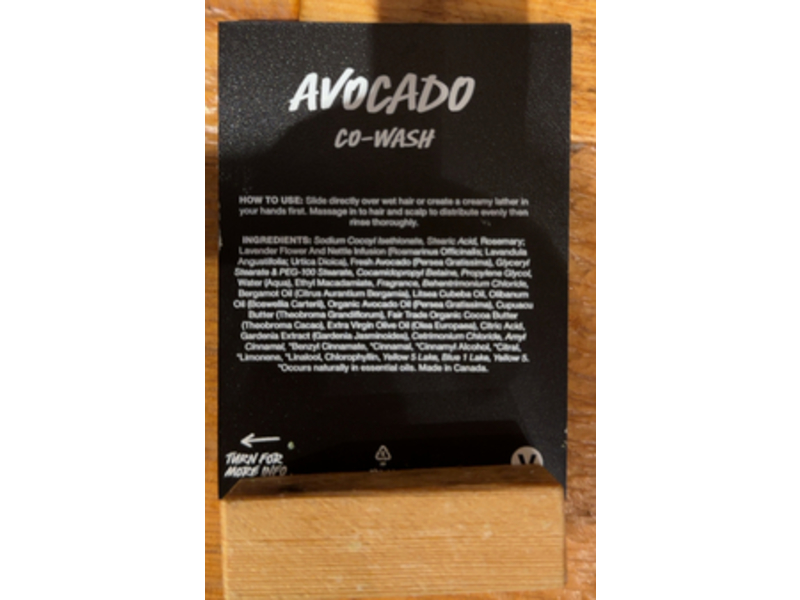 Lush Avocado Co-Wash, 3.5 oz