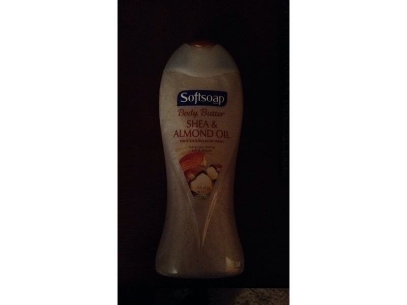 softsoap body wash shea & almond oil