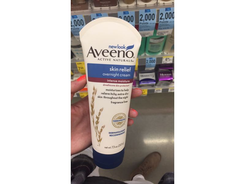 Aveeno Active Naturals Intense Relief Overnight Cream