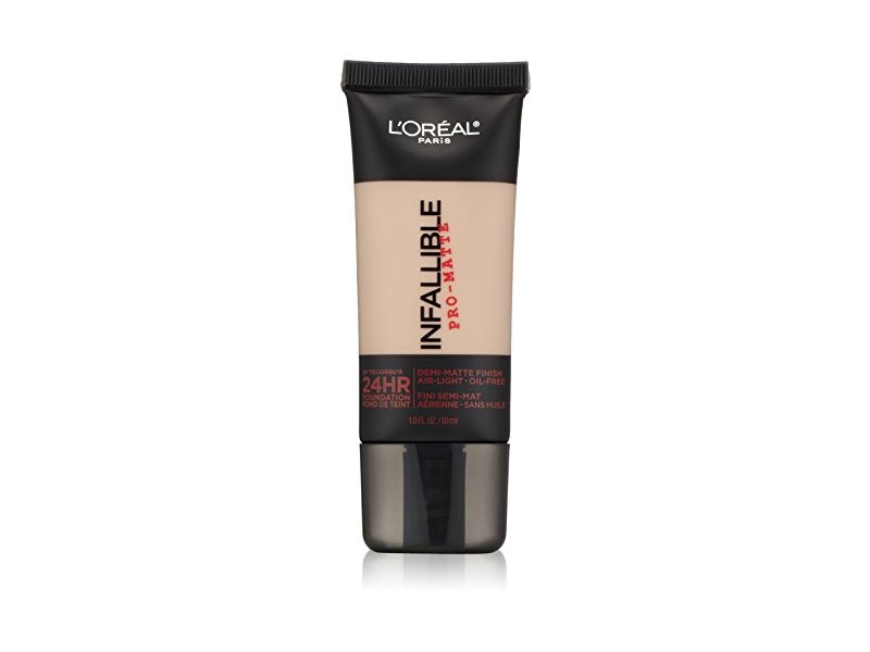 L'Oreal Paris Infallible Pro-Matte Foundation Makeup, Shell Beige, 1 fl oz.30 mL