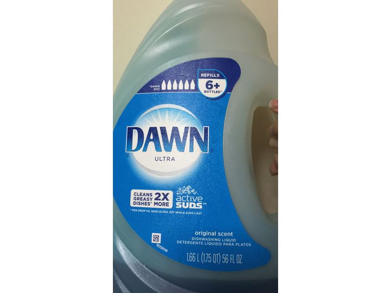 Dawn Ultra Concentrated Original Scent Dishwashing Liquid, 56 fl oz