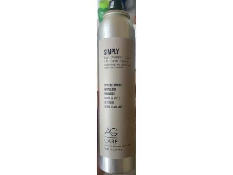 AG Care Simply Dry Shampoo, 4.2 oz/120 g