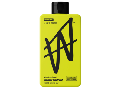 W By Jake Paul 2 In 1 Hydrating Shampoo + Conditioner, W Original, 16 fl oz/473 mL