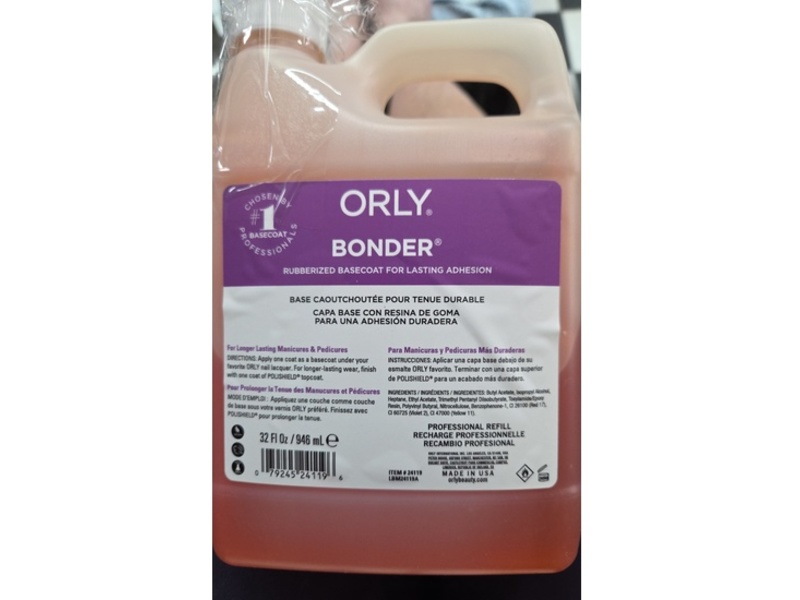 Orly Bonder Rubberized Basecoat, 32 fl oz/946 mL
