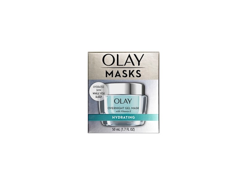 Olay Masks Hydrating Overnight Gel Mask, 1.7 fl oz/50 mL