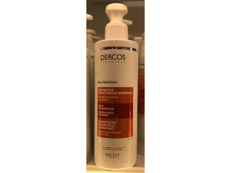 Vichy Dercos Shampoo Kera Solutions, Pro Keratin Complex + Allantoin, 250 mL