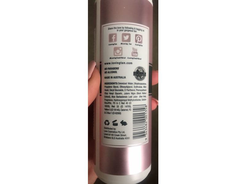 Loving Tan Deluxe Bronzing Mousse, Dark, 6.7 fl oz/200 mL