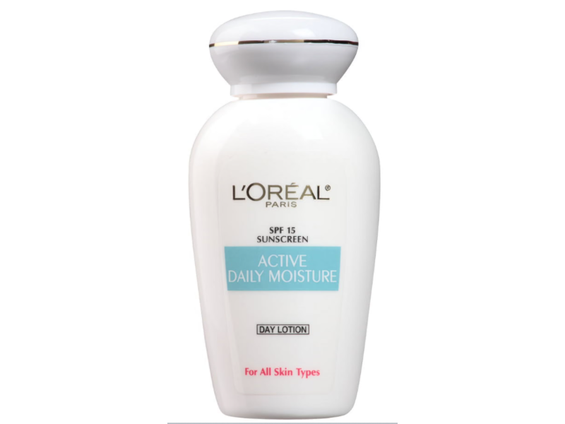 L'Oreal Paris Active Daily Moisture Lotion, SPF 15, 4 fl oz