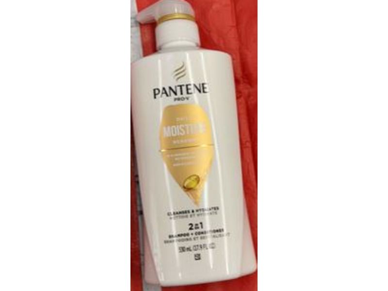 Pantene Pro-V 2 in1 Shampoo + Conditioner, Moisture Renewal, 17.9 fl oz/530 mL