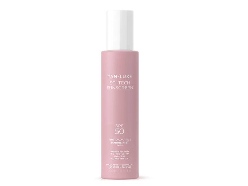 Tan-Luxe Sci-Tech Photoadaptive Marine Mist Body Sunscreen, SPF 50, 6.67 fl oz/200 mL