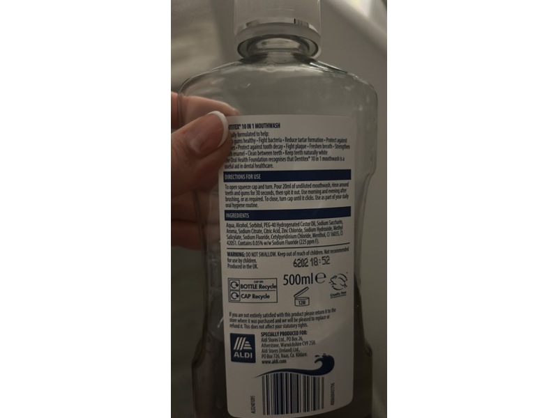 Dentitex Oral Care Total Care+ Mouthwash, 500 mL