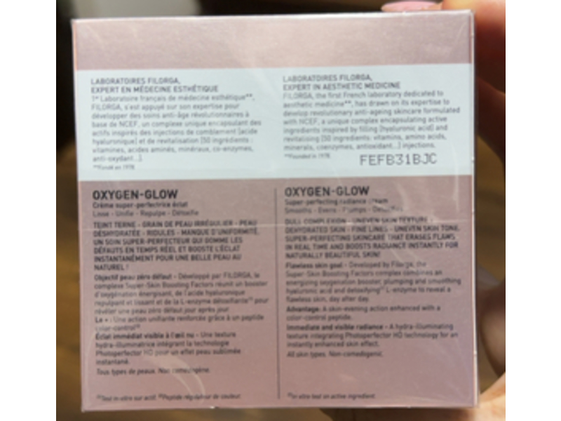 Laboratories Filorga Oxygen-Glow Super-Perfecting Cream,1.69 fl oz/50 mL