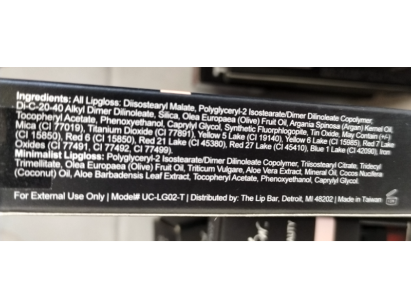 The Lip Bar Lip Gloss, Girl Boss, 0.30 fl oz/9 mL