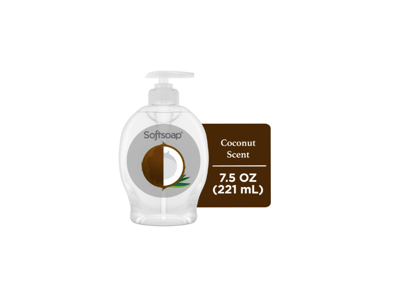 Softsoap Hand Soap, Coconut Scent, 7.5 fl oz/221 mL