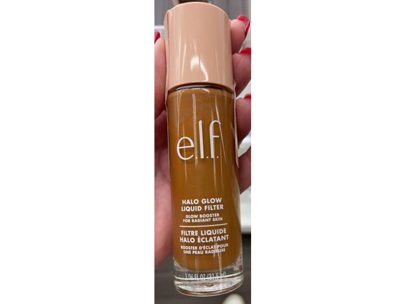 e.l.f. Halo Glow Liquid Filter, 6 Tan/Deep, 1.06 fl oz/31.5 mL