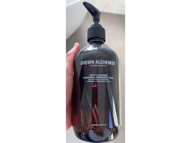 Grown Alchemist Body Cleanser, Chamomile, Bergamot, Rose, 16.90 fl oz/500 mL