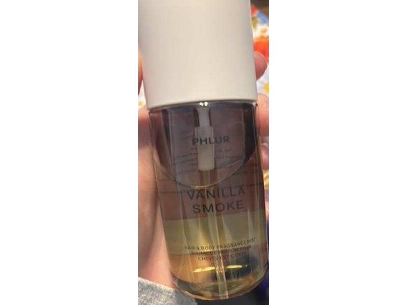 Phlur Hair & Body Mist, Vanilla Smoke , 3 fl oz/90 mL