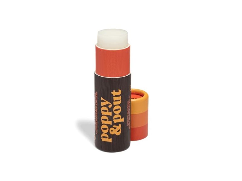 Poppy & Pout Jumbo Lip Balm, Citrus Sunrise, 0.30 oz/8.5 g