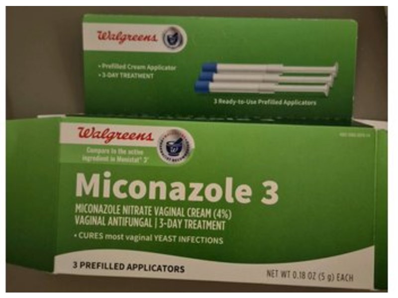 Walgreens Vaginal Cream, Miconazole 3, 0.18 oz/5 g