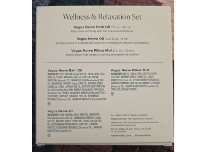 Osea Vagus Nerve Travel Set