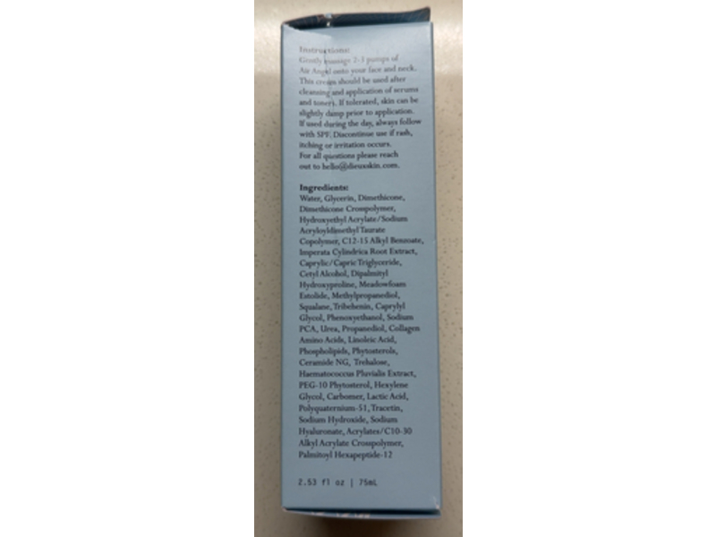 Dieux Air Angel Hydrating Gel Cream, 2.53 fl oz